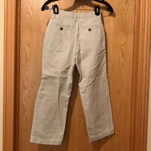 Gap size 6 boy’s twill classic chinos khakis school uniform casual pants EUC